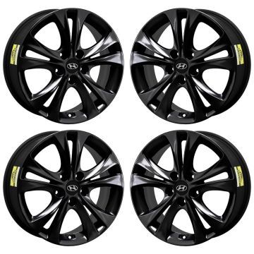 Hyundai Sonata Exchange Wheels Set of 4-Exchange Rims Set of 4 Gloss Black 70803
