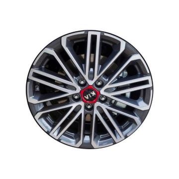 Kia Forte Wheel Rim Machined Grey 74804 Stock Factory OEM Replacement