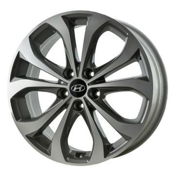 Hyundai Sonata Wheel Rim Machined Grey 70843 Stock Factory OEM Replacement