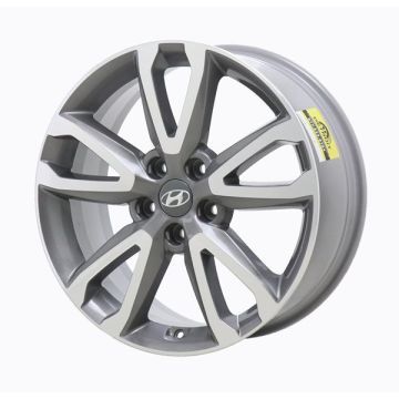 Hyundai Santa Fe Wheel Rim Machined Grey 70855 Stock Factory OEM Replacement