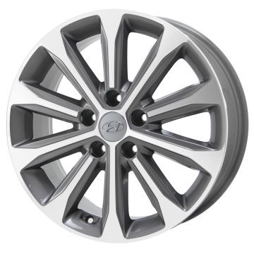 Hyundai Sonata Wheel Rim Machined Grey 70887 Stock Factory OEM Replacement