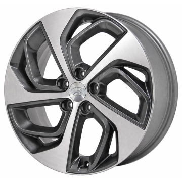 Hyundai Tucson Wheel Rim Machined Grey 70895 Stock Factory OEM Replacement