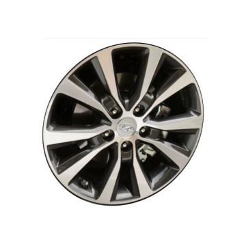 Hyundai Elantra Wheel Rim Machined Grey 70926 Stock Factory OEM Replacement