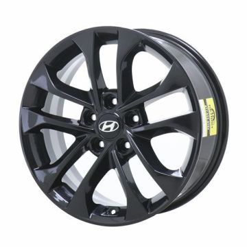 Hyundai Santa Fe Wheel Rim Gloss Black 70946 Stock Factory OEM Replacement