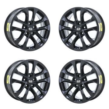 Hyundai Santa Fe Exchange Wheels Set of 4-Exchange Rims Set of 4 Gloss Black 70946