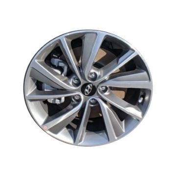 Hyundai Santa Fe Wheel Rim Machined Grey 70947 Stock Factory OEM Replacement