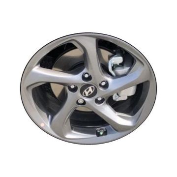 Hyundai Veloster Wheel Rim Grey 70952 Stock Factory OEM Replacement