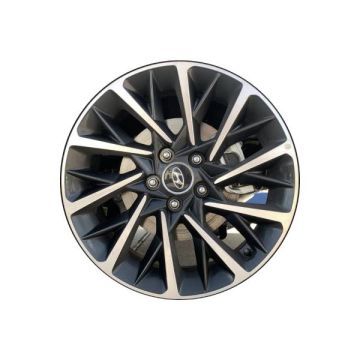 Hyundai Sonata Wheel Rim Machined Black 70985 Stock Factory OEM Replacement