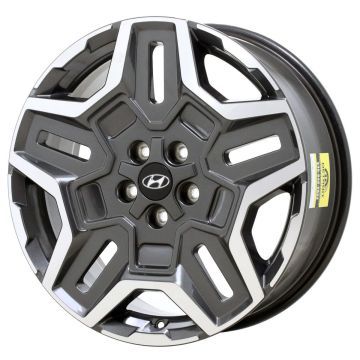 Hyundai Sante Fe Wheel Rim Machined Grey 71007 Stock Factory OEM Replacement