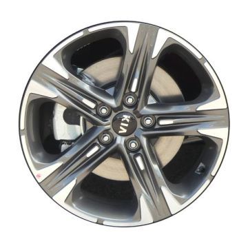 Kia K5 Wheel Rim Machined Grey 71027 Stock Factory OEM Replacement