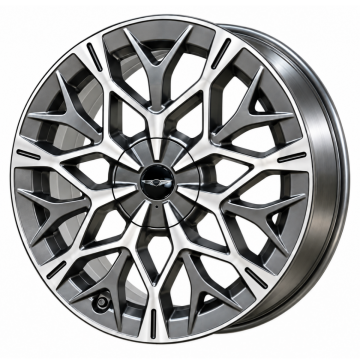 Genesis G90 Wheel Rim Machined Grey 71052 (F) Stock Factory OEM Replacement