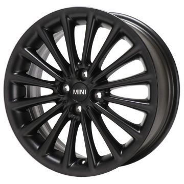 Mini Cooper Wheel Rim Satin Black 71184 Stock Factory OEM Replacement