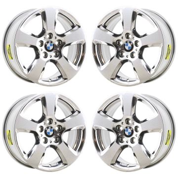 BMW 525i Wheel Rim PVD Bright Chrome 71208 Stock Factory OEM Replacement