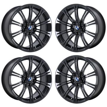 BMW M3 Wheel Rim PVD Black Chrome 71234 (F) Stock Factory OEM Replacement