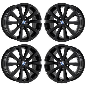 BMW 323i Exchange Wheels Set of 4-Exchange Rims Set of 4 Gloss Black 71317