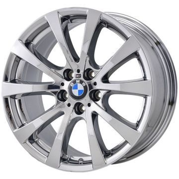 BMW X5 Wheel Rim PVD Bright Chrome 71381 (F) Stock Factory OEM Replacement