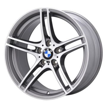 BMW 323i Wheel Rim Machined Grey 71390 (F) Stock Factory OEM Replacement