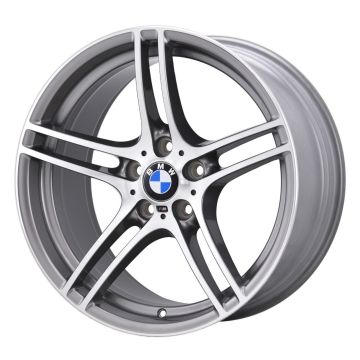 BMW 323i Wheel Rim Machined Grey 71391 (R) Stock Factory OEM Replacement