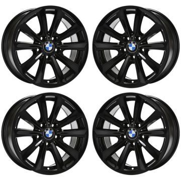 BMW 528i Exchange Wheels Set of 4-Exchange Rims Set of 4 Gloss Black 71403
