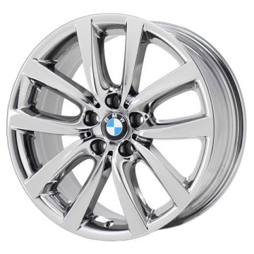 BMW 528i Wheel Rim PVD Bright Chrome 71416 Stock Factory OEM Replacement