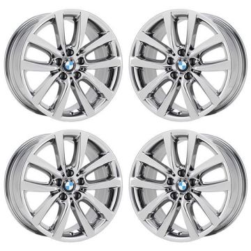 BMW 528i Wheel Rim PVD Bright Chrome 71416 Stock Factory OEM Replacement