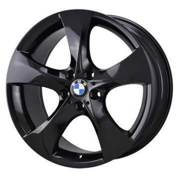 BMW 528i Wheel Rim Gloss Black 71426 (R) Stock Factory OEM Replacement