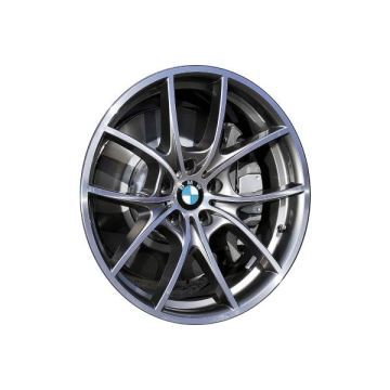 BMW 528i Wheel Rim Machined Grey 71428 (R) Stock Factory OEM Replacement