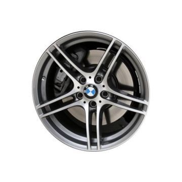 BMW 323i Wheel Rim Machined Grey 71458 (F) Stock Factory OEM Replacement