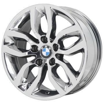 BMW X3 Wheel Rim PVD Bright Chrome 71473 Stock Factory OEM Replacement