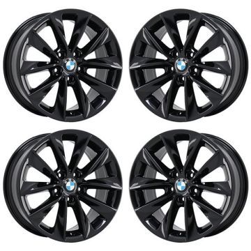 BMW X3 Exchange Wheels Set of 4-Exchange Rims Set of 4 Gloss Black 71476