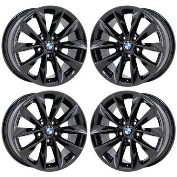 BMW X3 Wheel Rim PVD Black Chrome 71476 Stock Factory OEM Replacement