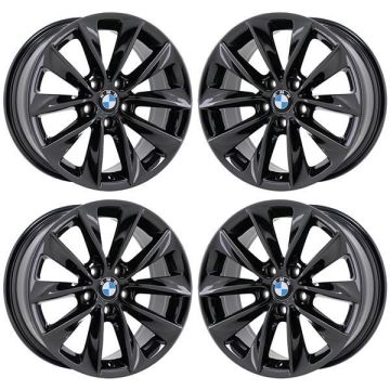 BMW X3 Wheel Rim PVD Black Chrome 71476 Stock Factory OEM Replacement