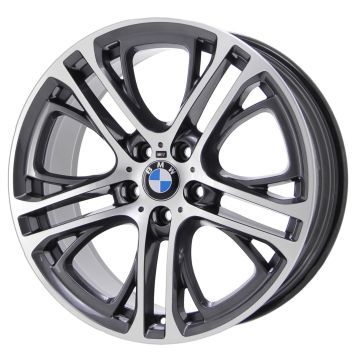 BMW X3 Wheel Rim Machined Grey 71484 (F) Stock Factory OEM Replacement