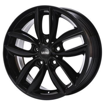 Mini Countryman Wheel Rim Gloss Black 71488 Stock Factory OEM Replacement