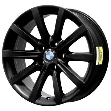 BMW 528i Wheel Rim Gloss Black 71512 Stock Factory OEM Replacement