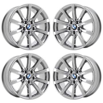BMW 528i Wheel Rim PVD Bright Chrome 71512 Stock Factory OEM Replacement