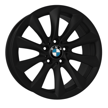 BMW 320i Wheel Rim Satin Black 71543 Stock Factory OEM Replacement