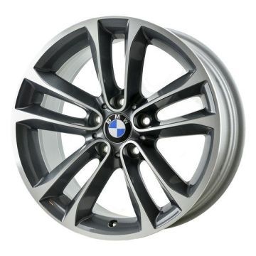 BMW X1 Wheel Rim Machined Grey 71602 Stock Factory OEM Replacement