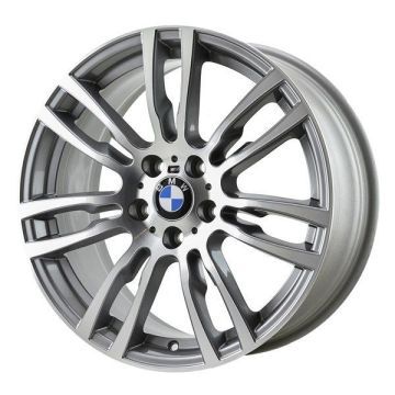 BMW 320i Wheel Rim Machined Grey 71623 Stock Factory OEM Replacement