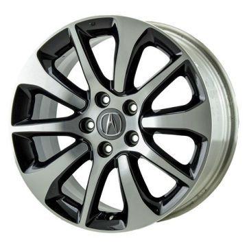 Acura TLX Wheel Rim Machined Black 71826 Stock Factory OEM Replacement