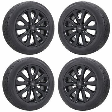 Land Rover Range Rover Wheel and Tire Sets-Wheel and Tire Packages-Wheel & Tire Sets-Wheel & Tire Packages-Wheel and Rim Sets-Wheel and Rim Packages-Wheel & Rim Sets -Wheel & Rim Packages Gloss Black 72245