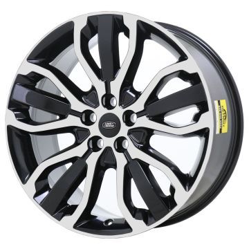 Land Rover Range Rover Wheel Rim Machined Black 72254 Stock Factory OEM Replacement