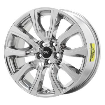Land Rover Range Rover Evoque Wheel Rim PVD Bright Chrome 72256 Stock Factory OEM Replacement