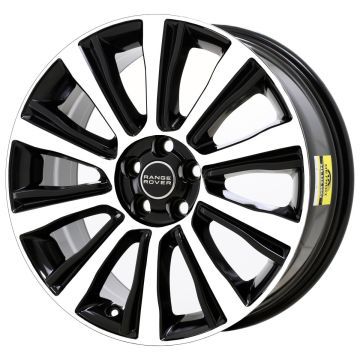 Land Rover Range Rover Evoque Wheel Rim Machined Black 72258 Stock Factory OEM Replacement