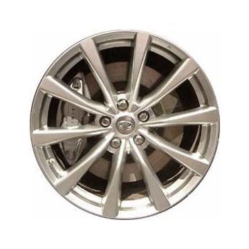 Infiniti G37 Wheel Rim Hyper Silver 73704 (F) Stock Factory OEM Replacement