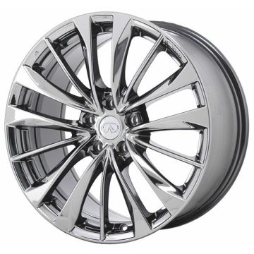 Infiniti G37 Wheel Rim PVD Bright Chrome 73755 (F) Stock Factory OEM Replacement