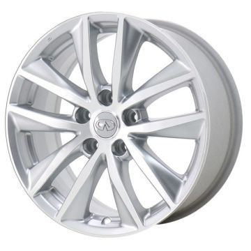 Infiniti Q50 Wheel Rim Machined Silver 73763 Stock Factory OEM Replacement