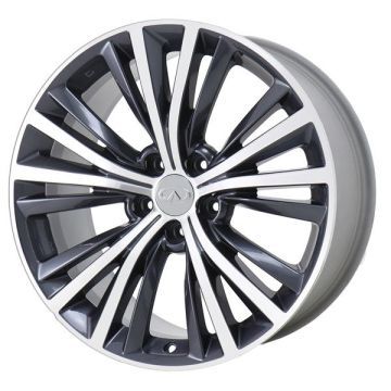 Infiniti Q60 Wheel Rim Machined Grey 73793 Stock Factory OEM Replacement
