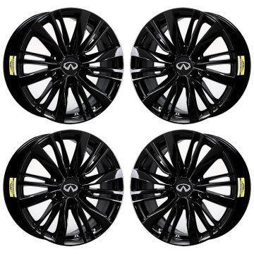 Infiniti Qx80 Exchange Wheels Set of 4-Exchange Rims Set of 4 Gloss Black 73805