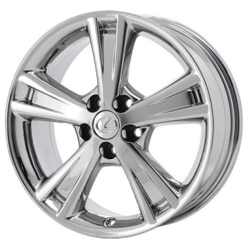 Lexus RX400h Wheel Rim PVD Bright Chrome 74180 Stock Factory OEM Replacement